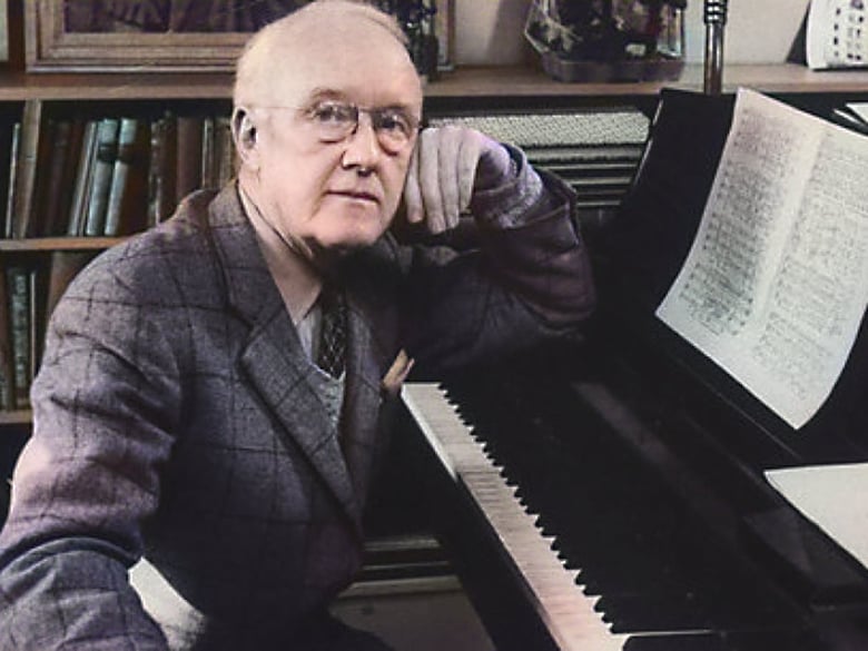 Composer Randall Thompson (1899-1984)