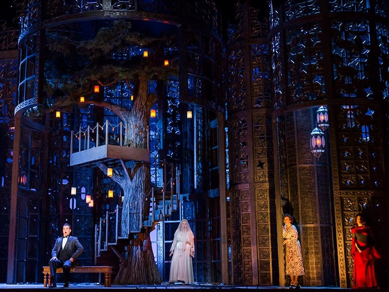 A scene from Act IV of Mozart's " Le Nozze di Figaro." Photo: Chris Lee/Met Opera