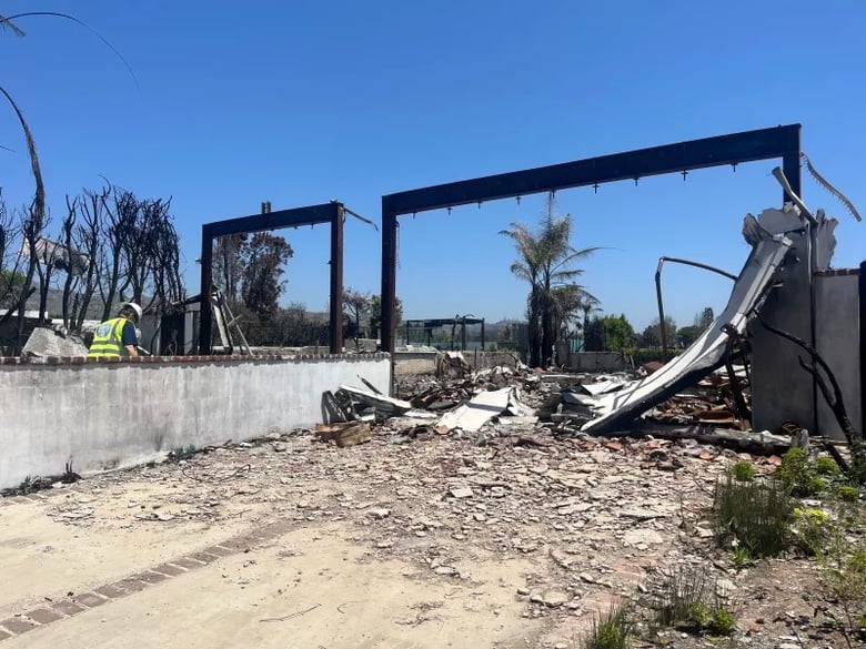 More than 16,000 structures burned in the Los Angeles fires, many of them homes. A lot in Pacific Palisades, Calif., has yet to be cleared. More than 16,000 structures burned in the Los Angeles fires, many of them homes. A lot in Pacific Palisades, Calif., has yet to be cleared.