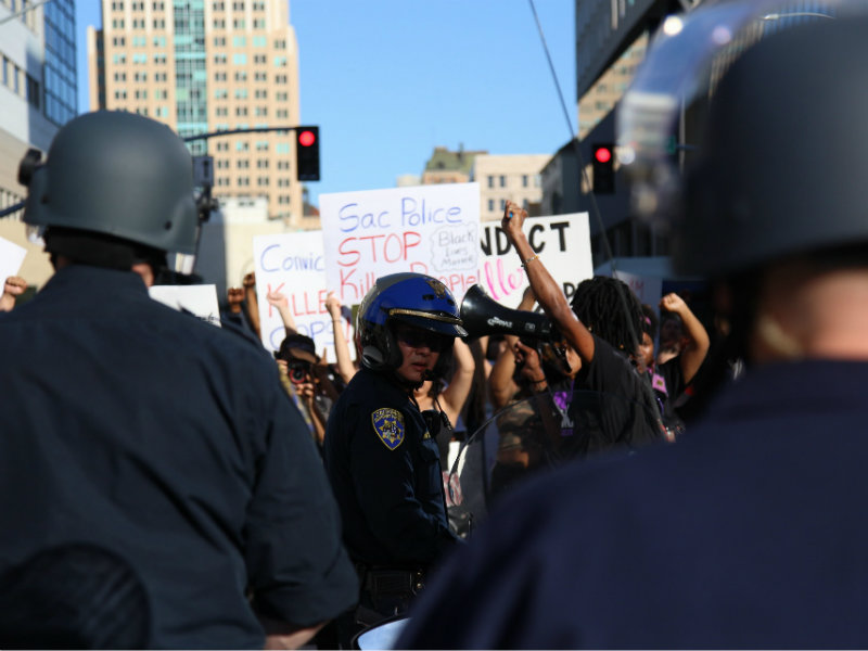 032818Stephon Clark Downtown Protest -p