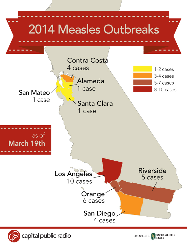 Measels Outbreaks 2014