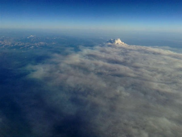 0828 Rim Fire From 30,000 Feet