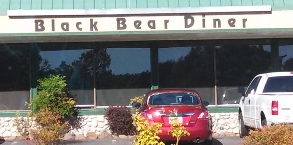 jefferson Black bear diner