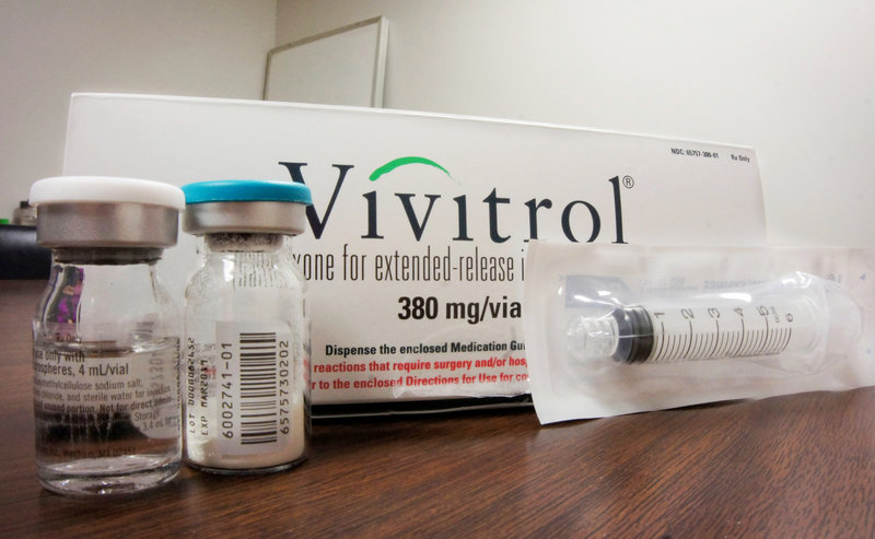 Vivitrol, manufactured by the drug company Alkermes, is one of a handful of medications used to treat opioid addiction.