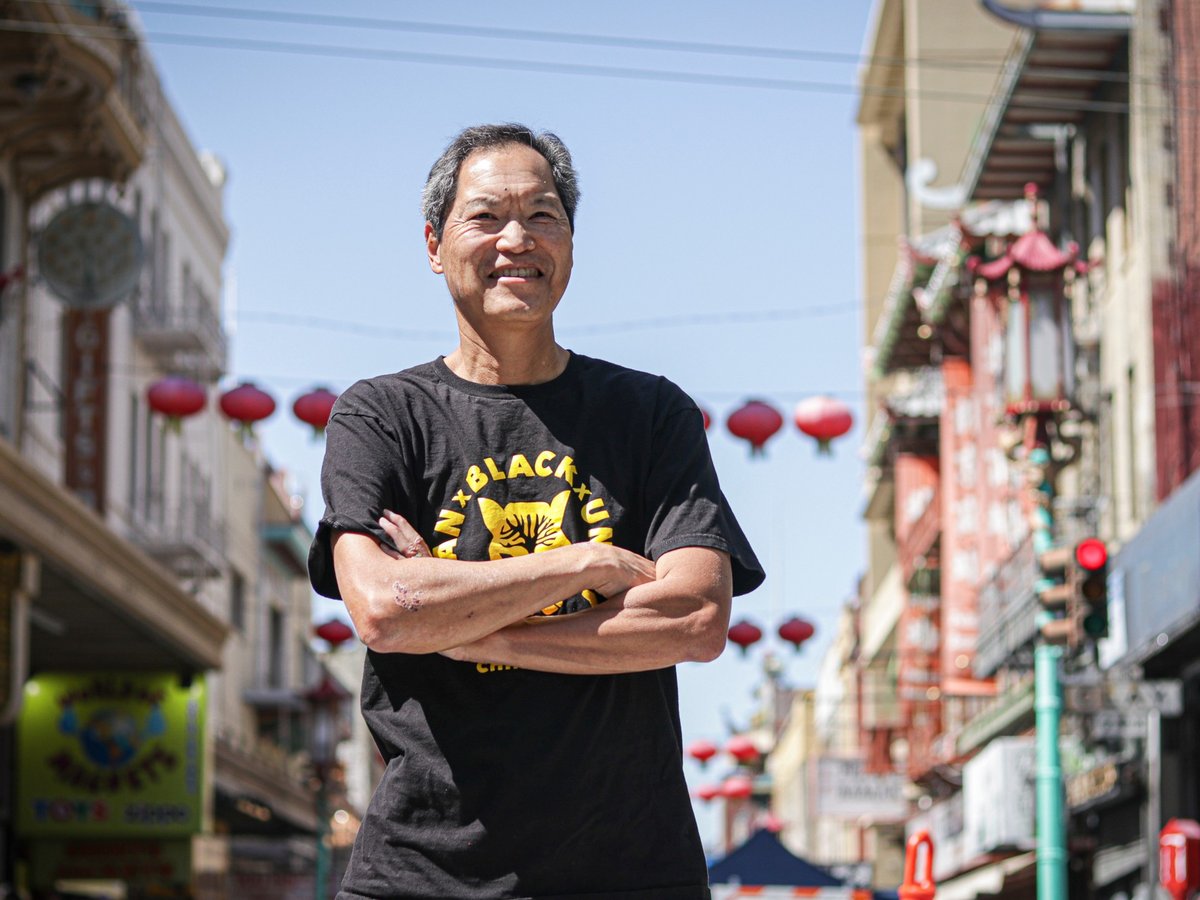 Russell Jeung, co-founder of Stop AAPI Hate, near the office of Chinese for Affirmative Action in San Francisco Chinatown on May 7, 2021. Jeung is an Asian American Studies professor at San Francisco State University.