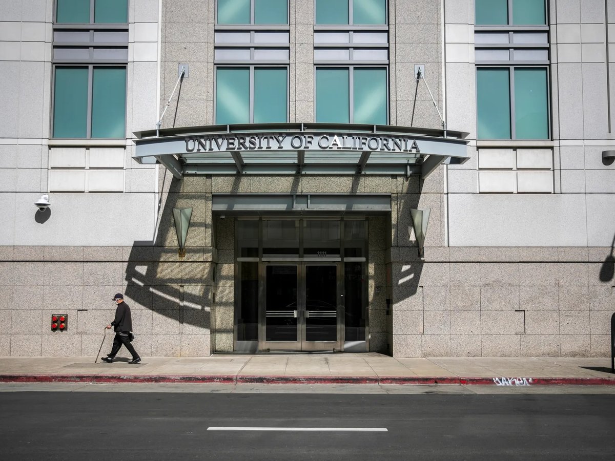 The University of California Office of the President offices in downtown Oakland on May 19, 2022.