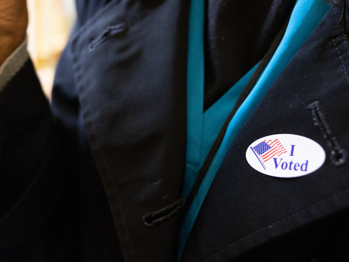 Voting at the South Natomas Community Library in Sacramento, Calif. Tuesday, Nov. 8, 2022.