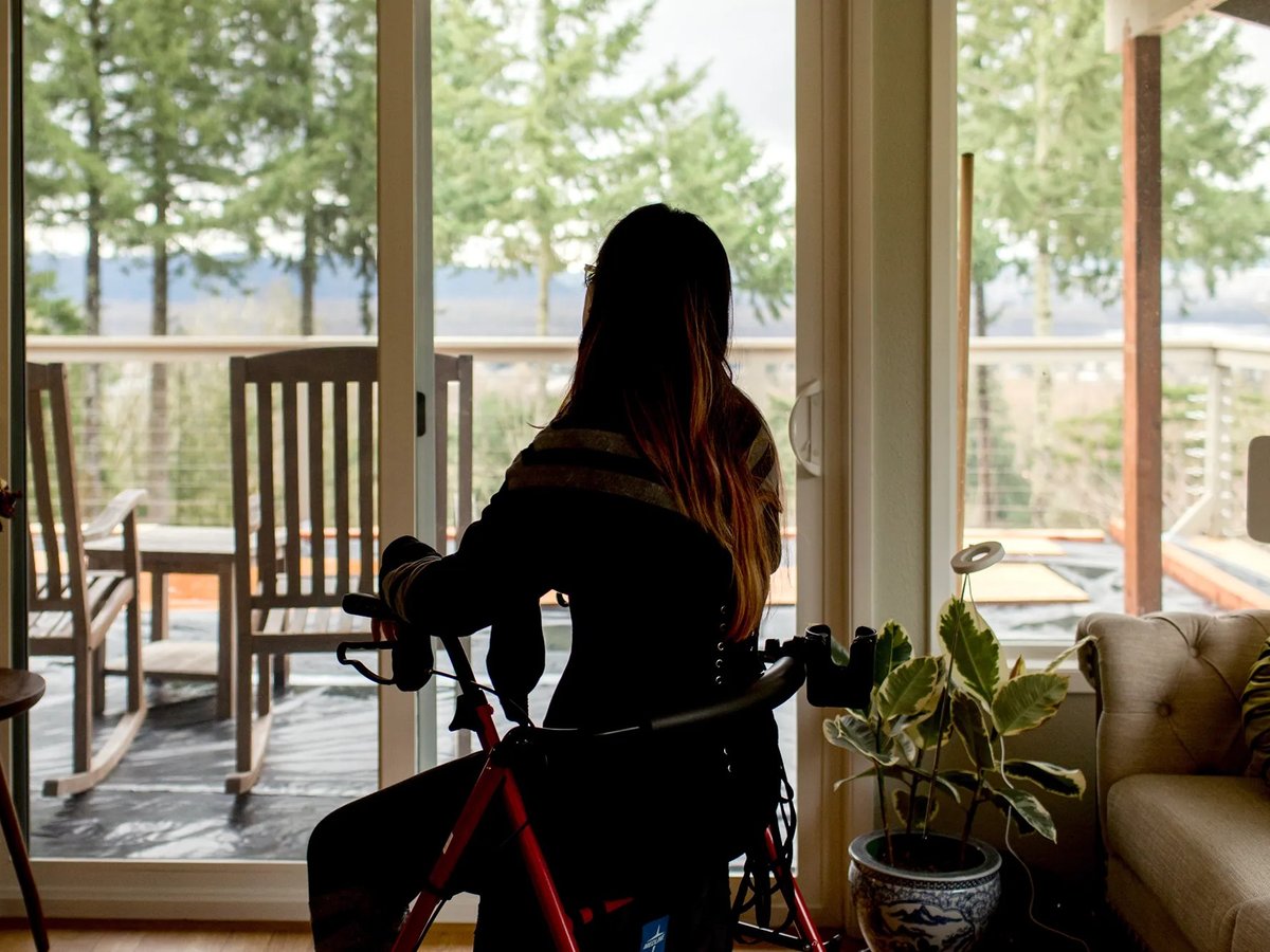 Mindy Lym has been living with long COVID since the summer of 2022. After months of bed rest, she's now living in Camas, Washington, where her symptoms are improving but are still a day-to-day challenge.