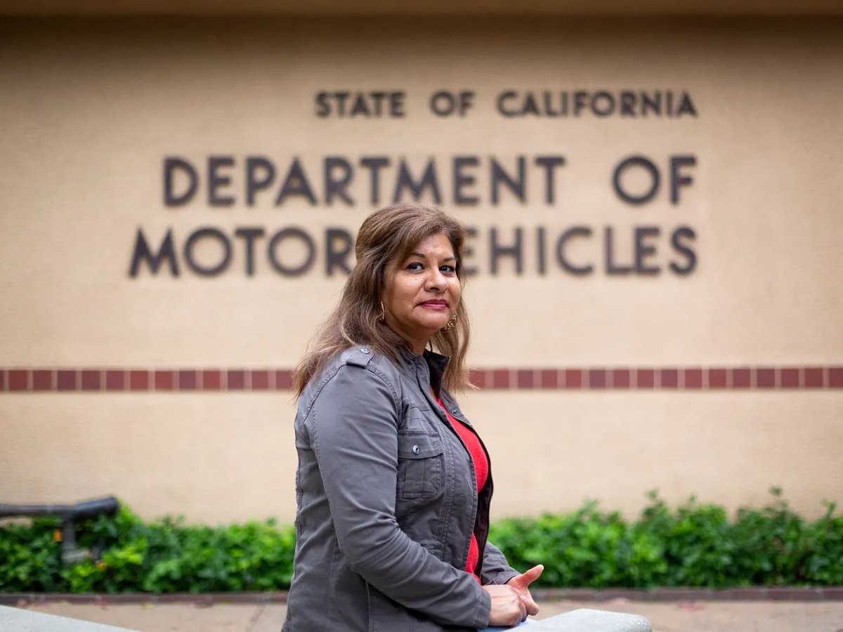 Tammy Rodriguez, 52, an employee with the state Department of Motor Vehicles in San Luis Obispo. Rodriguez has 27 years of state service, including five years in San Luis Obispo. June 5, 2023.