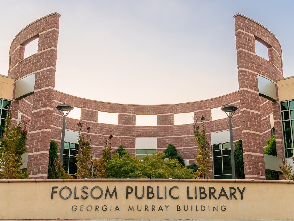 The Folsom Public Library.