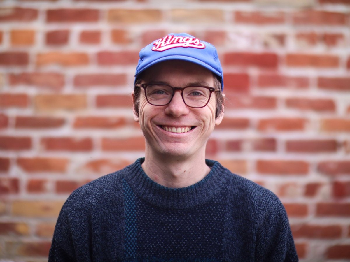 A headshot of Logan Ivey, also known as TikTok user @heckinsick.