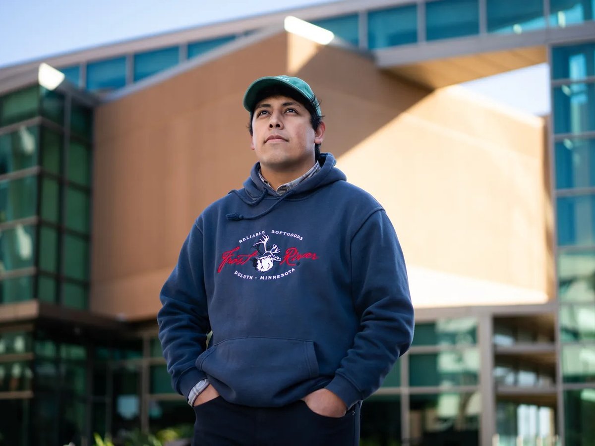 Martin Romero, a journalism major at East Los Angeles College in Monterey Park, said he was wrongly dropped from a class when financial aid fraud detection went awry.