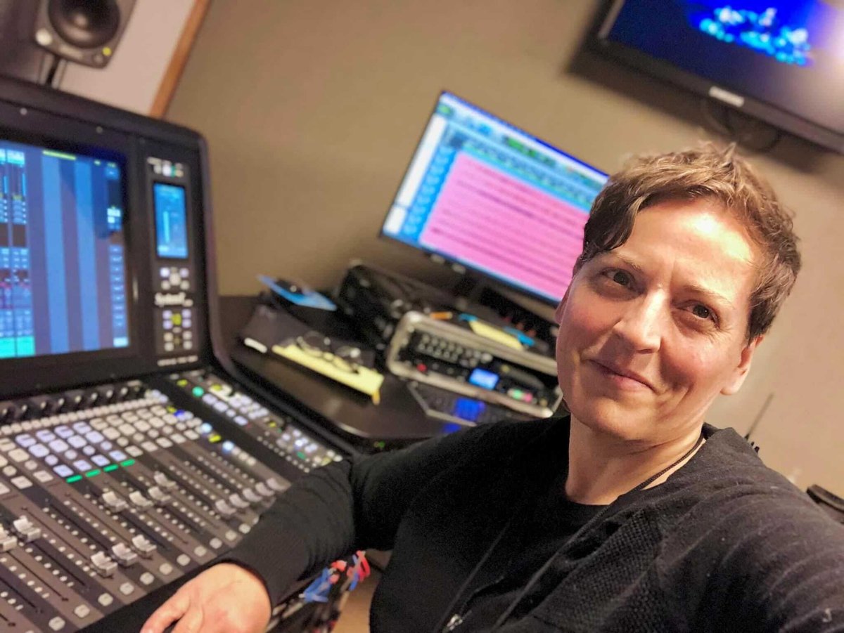 French harpist and sound engineer Heidi Trefethen is working to expand opportunities for young women as an instructor at a non-profit called Women’s Audio Mission, where she teaches introduction to audio production and recording.