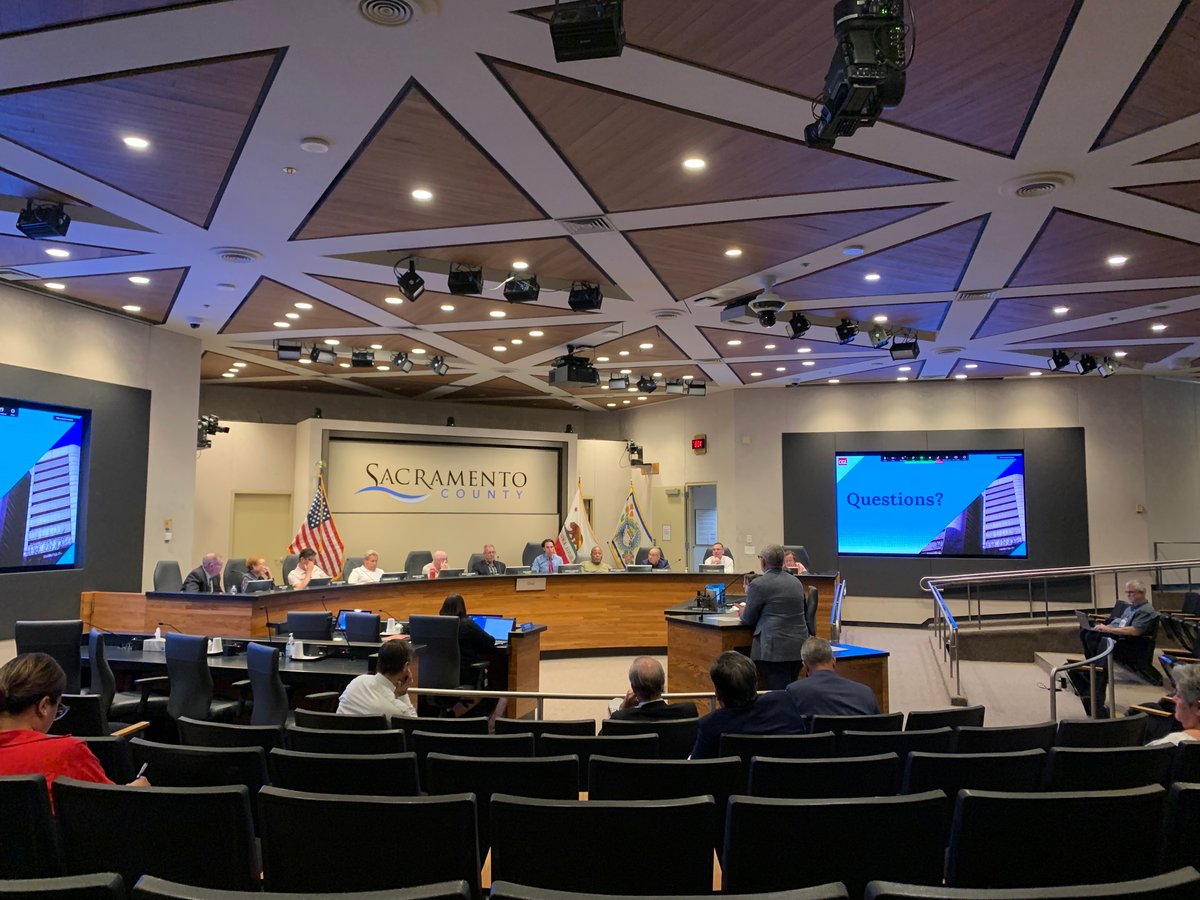 The Sacramento County Community Review Commission hears a report on a proposed jail annex project from an independent consulting group on Tuesday, July 16, 2024.