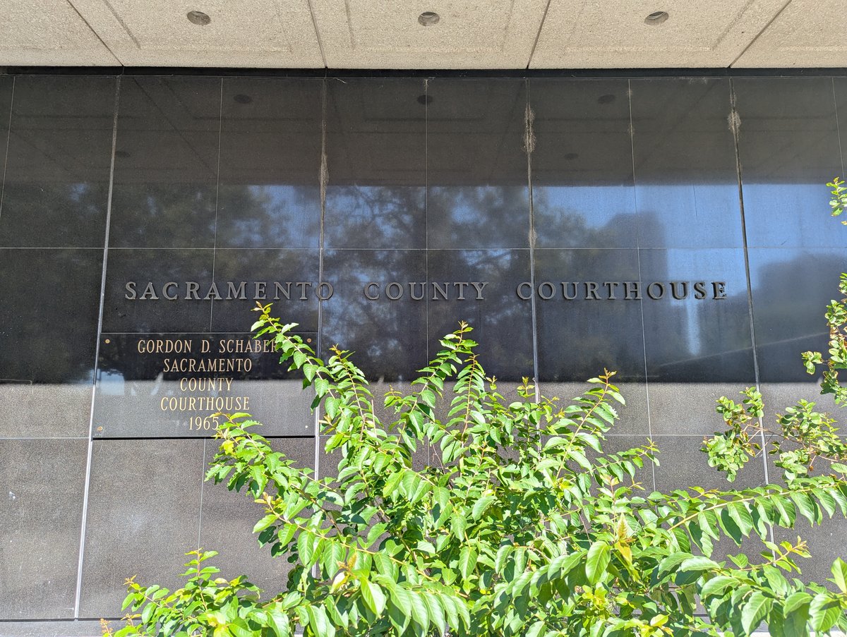 The Gordon D. Schaber Sacramento County Courthouse in Downtown Sacramento on July 17, 2024.