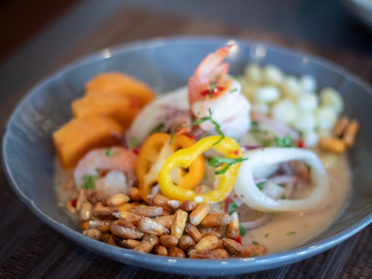 Ceviche pimentel from Chicha Peruvian Kitchen Wednesday, Sept. 25, 2024, at 1501 16th St. in Sacramento.