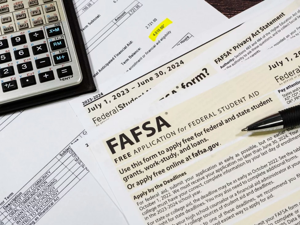 In 2020, Congress voted to overhaul the FAFSA, seen here in its old, paper form. The federal application's relaunch, in late 2023, came with a whole host of problems.