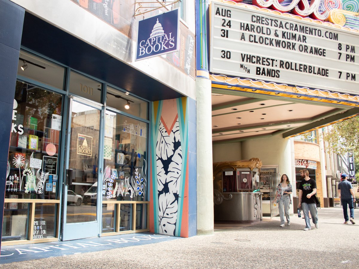 Capital Books Friday, Aug. 23, 2024, at 1011 K St. in Sacramento.