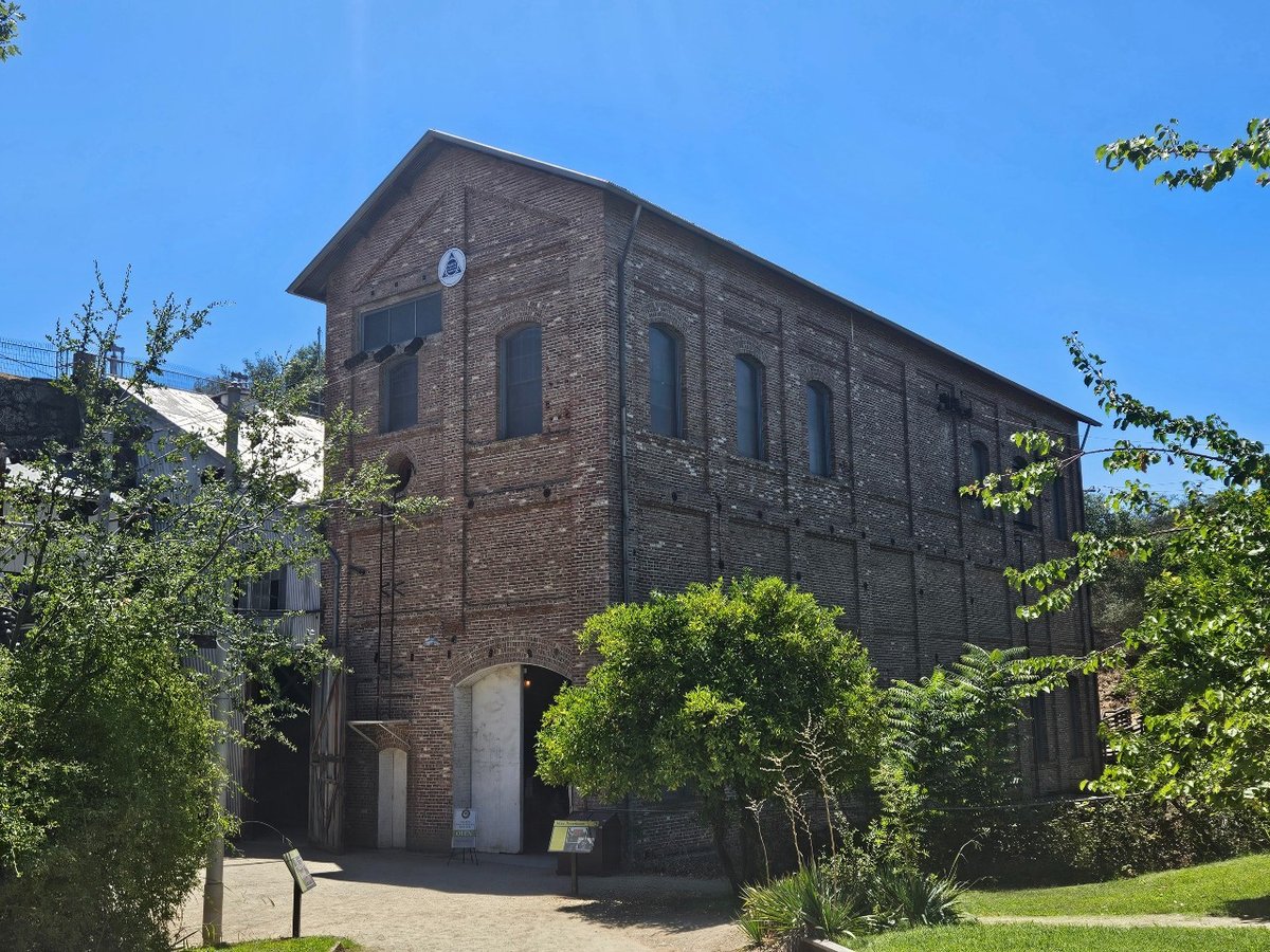 The historic Folsom Powerhouse sits near the banks of the American River Aug. 16, 2025.