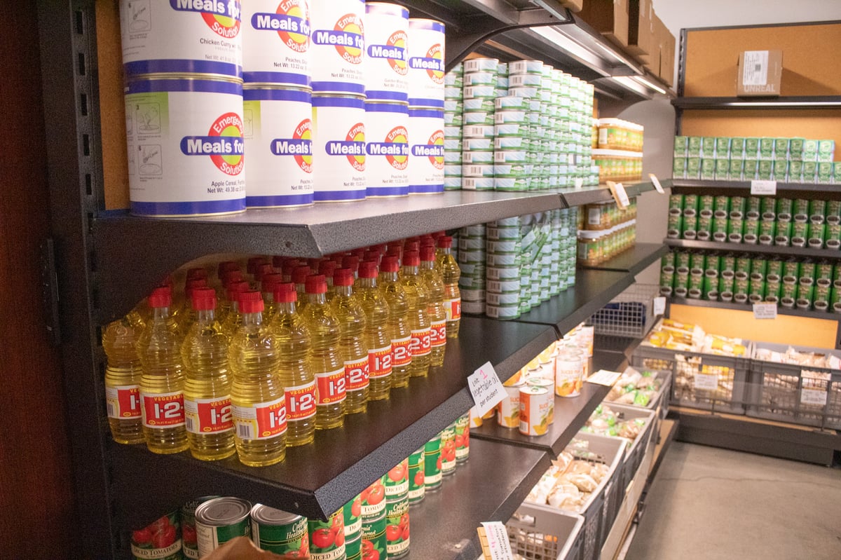Sacramento State’s campus food pantry Oct. 27, 2025.