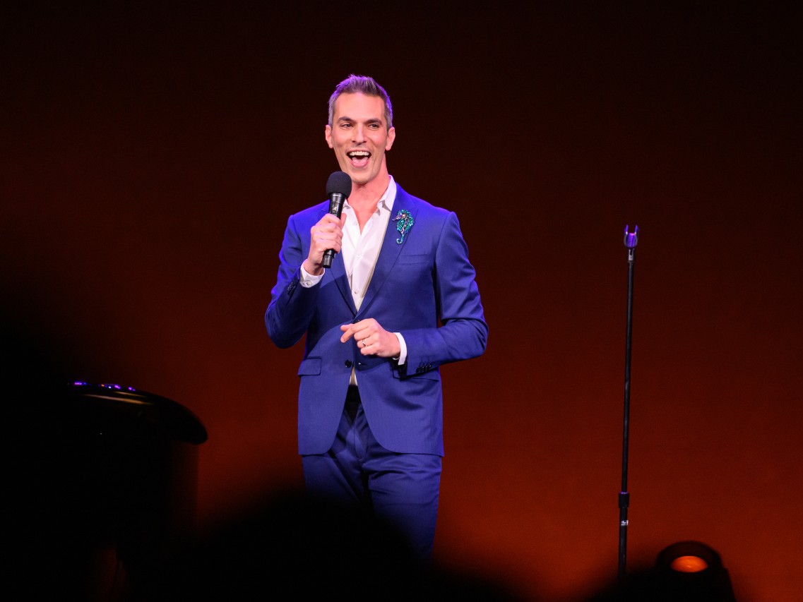 Ari Shapiro performs “Thank You For Listening” at Wolf Trap in Vienna, Va.