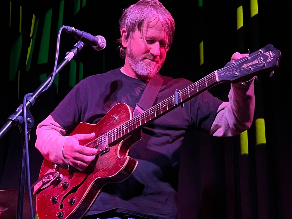 Greg Brown during his final public performance in 2024 at The Side Door in Sacramento.