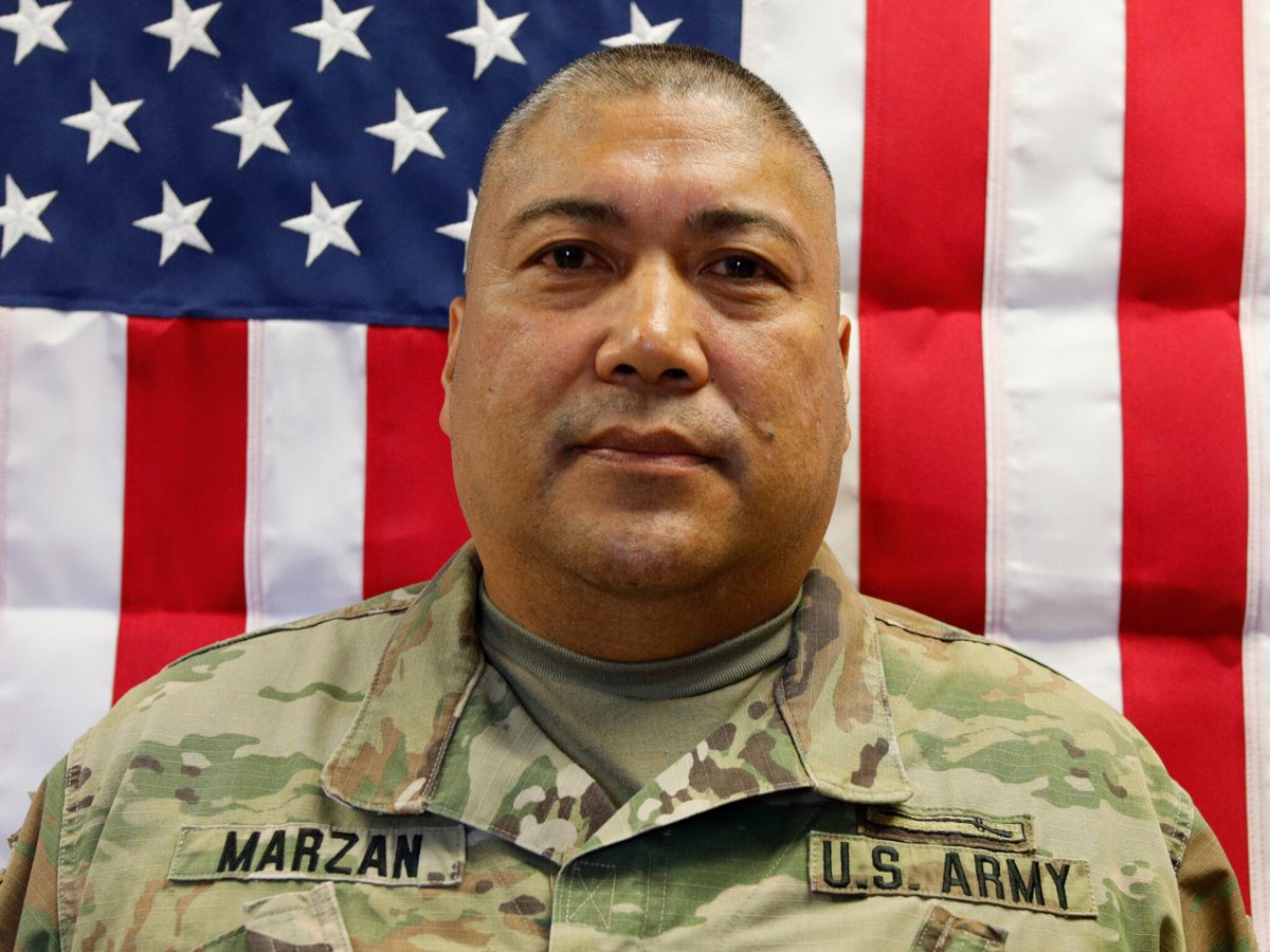 Chief Warrant Officer 3 Robert Marzan, 54, of Spotsylvania, Virginia. He was a 1989 graduate of Elk Grove High School and enlisted in the Army in 1990 in Sacramento.