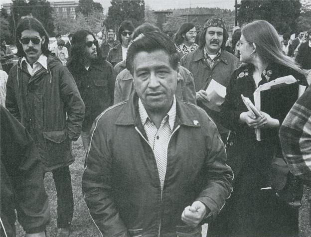 Cesar Chavez visited Cesar Chavez College — a now-closed college in Oregon — in 1974, a year after it opened.