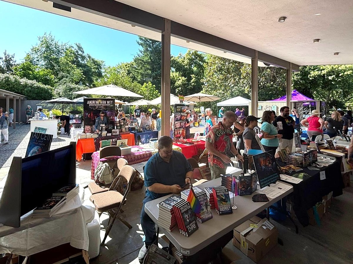 Attendees and participants of last year’s Sacramento Book Festival. This year’s event takes place Sunday, April 19 at Scott Rite Masonic Center in Sacramento.