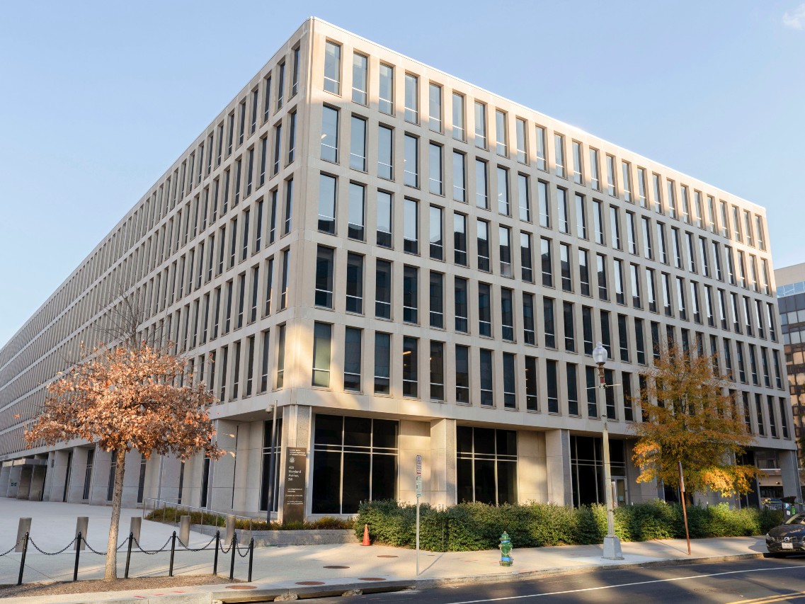 FILE - The U.S. Department of Education building is seen in Washington, Dec. 3, 2024.