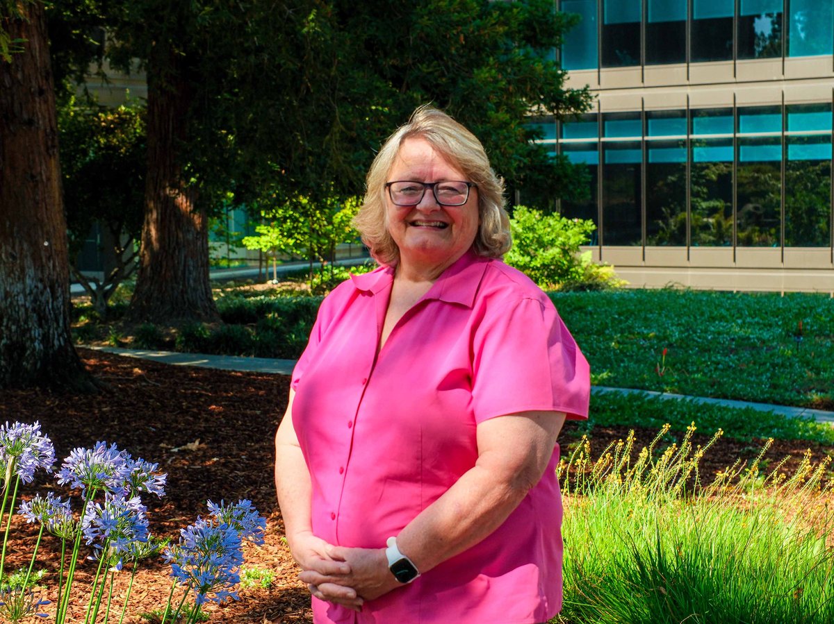 Rosanna Herber stands outside the SMUD headquarters on June 25, 2026.
