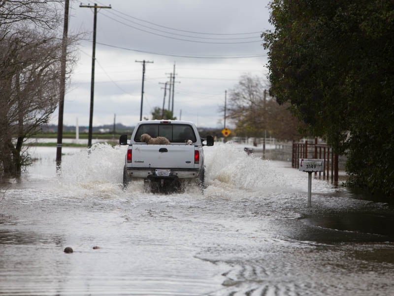 Residents of Point Pleasant Road in south Sacramento were hit hard by floodwaters from the Mokelumne and Cosumnes Rivers in January 2017.