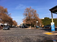 Tourists were already visiting Old Sacramento well ahead of the party and fireworks shows planned for New Year's Eve.