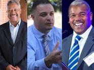 (Left to right): Julius Cherry, Abe Snobar and Rick Jennings