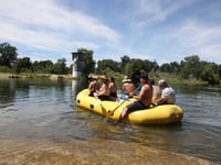 The Le family came up from San Jose to go rafting on the American River, Friday, June 10, 2022