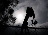 A pumpjack operates in Bakersfield, Calif., on Jan. 15, 2015.