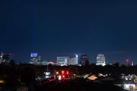 The Sacramento Kings beat the Indiana Pacers at Golden1 Center in Sacramento, Calif., on Wednesday, Nov. 30, 2022. Fans have responded to the beam with delight, chanting for the beam to be lit during games and nicknaming the team the "Beam Team."