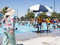North Natomas Aquatic Complex in Sacramento, Calif., Saturday, May 20, 2023.