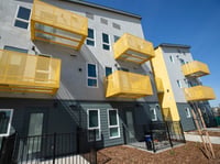 Apartment units at the Cornerstone housing community in Sacramento on Monday, March 18.