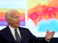 President Joe Biden speaks during a visit to the D.C. Emergency Operations Center, Tuesday, July 2, 2024, in Washington.
