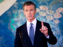 In this Aug. 11, 2021 file photo, California Gov. Gavin Newsom speaks during a news conference at the Carl B. Munck Elementary School in Oakland, Calif.