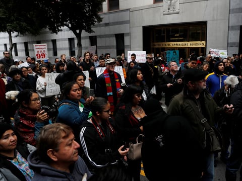 A spokesman for Immigration and Customs Enforcement in San Francisco has resigned, citing disagreements over how to cast the actions of Oakland Mayor Libby Schaaf.
