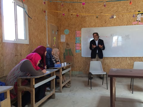 Dr. Keith Watenpaugh of UC Davis working in Beirut.