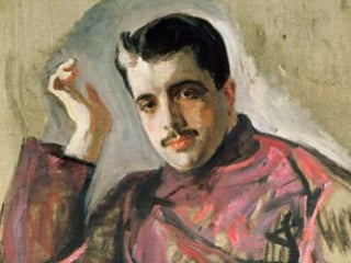 Sergei Diaghilev in a portrait by Valentin Serov, 1904