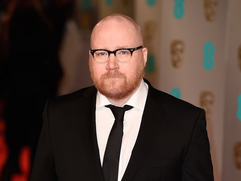 Jóhann Jóhannsson at the 2015 BAFTAs, where he was nominated for the music he composed for the film The Theory of Everything.