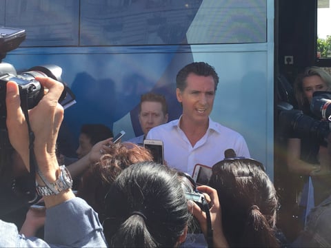 Days before California’s June 5 Primary, the independent expenditure group backing the former Los Angeles mayor Antonio Villaraigosa has launched its first ads against Newsom. 
