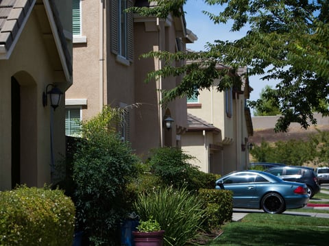 A housing development in Lincoln, Calif.