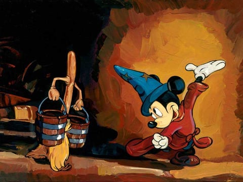 "The Sorcere's Apprentice," from Walt Disney's Fantasia