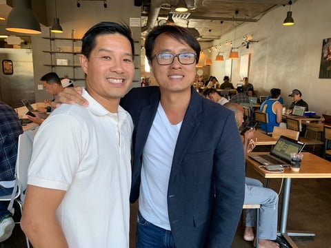 Tam and Sonny Nguyen, Vietnamese-American café owners in the Orange County neighborhood of Little Saigon, say they see a "stark difference" between the generations not just in their politics, but in how they do business.