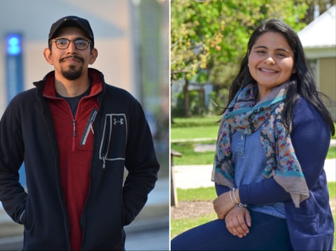 Mario Martinez, 29, and Katy Sorto, 28, were the first in their families to go to college when they started at Montgomery College in Maryland in 2008.